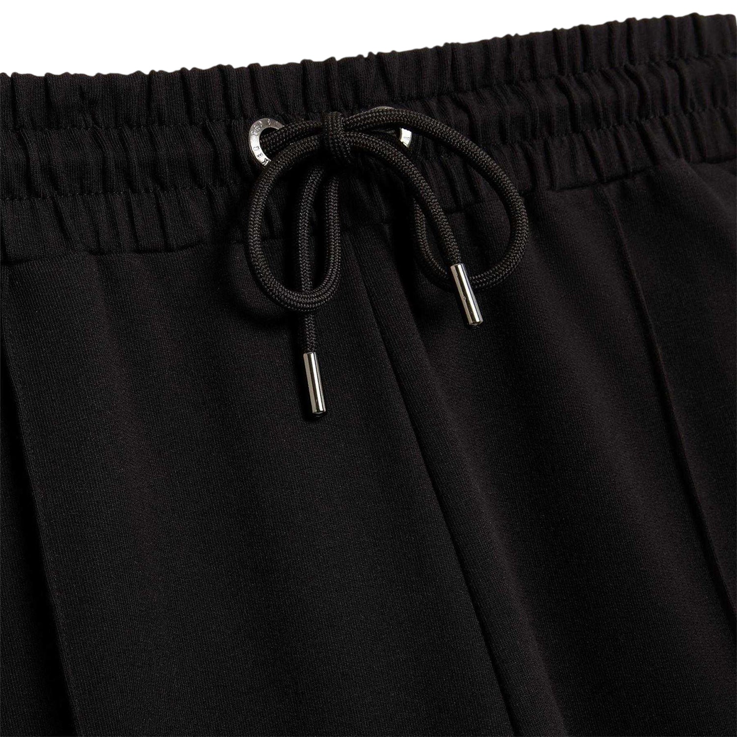 Black - Side - Ted Baker Womens-Ladies Pintuck Straight Leg Joggers