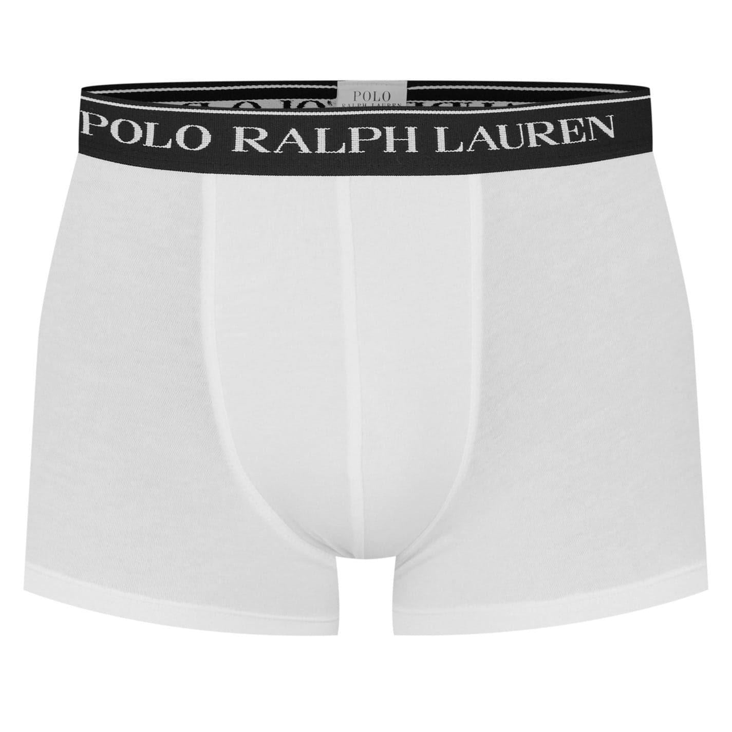 Black-White - Pack Shot - Ralph Lauren Mens Boxer Shorts (Pack of 3)