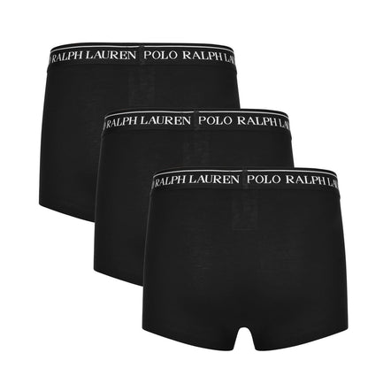 Black - Lifestyle - Ralph Lauren Mens Boxer Shorts (Pack of 3)