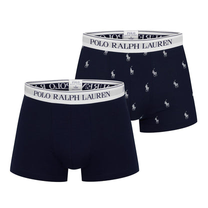 Navy Print - Lifestyle - Ralph Lauren Mens Boxer Shorts (Pack of 3)