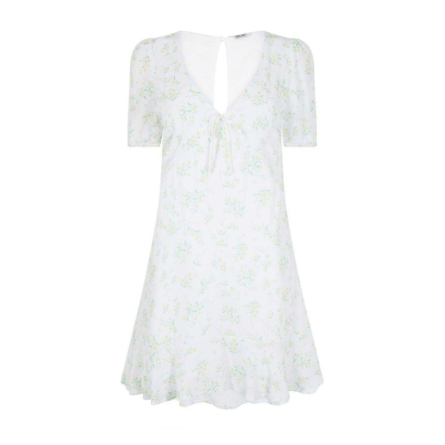 White - Front - Jack Wills Womens-Ladies Ditsy Floral Mini Dress