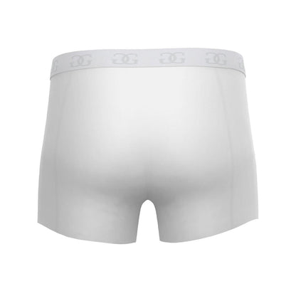 White - Side - Giorgio Mens Cotton Blend Boxer Shorts (Pack of 5)