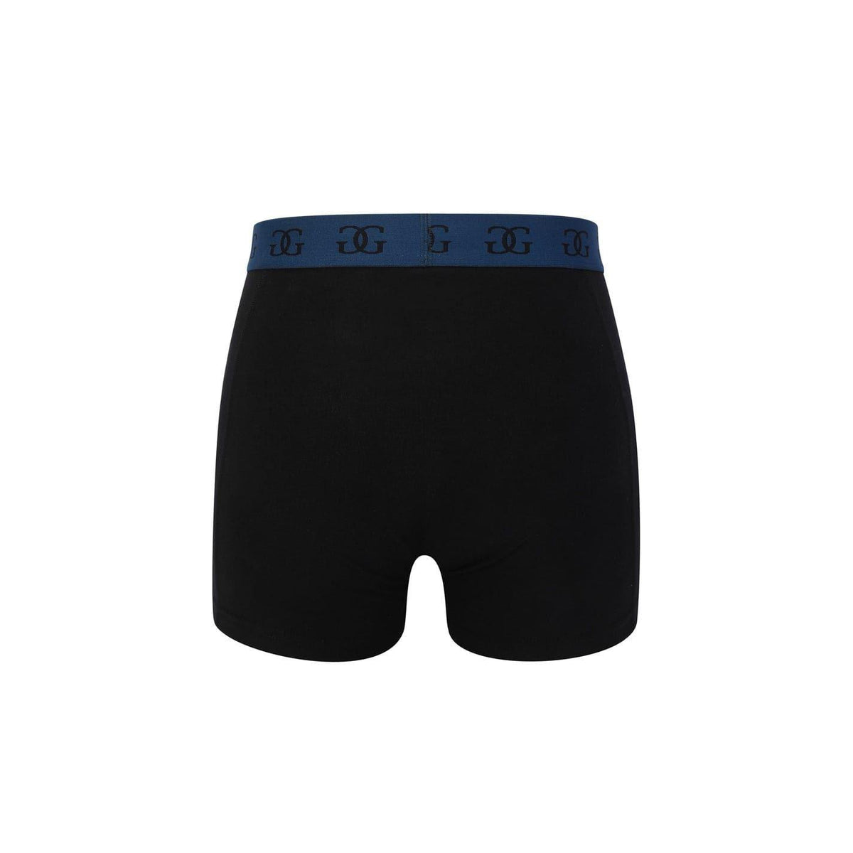 Black-Multicoloured - Side - Giorgio Mens Cotton Blend Boxer Shorts (Pack of 5)