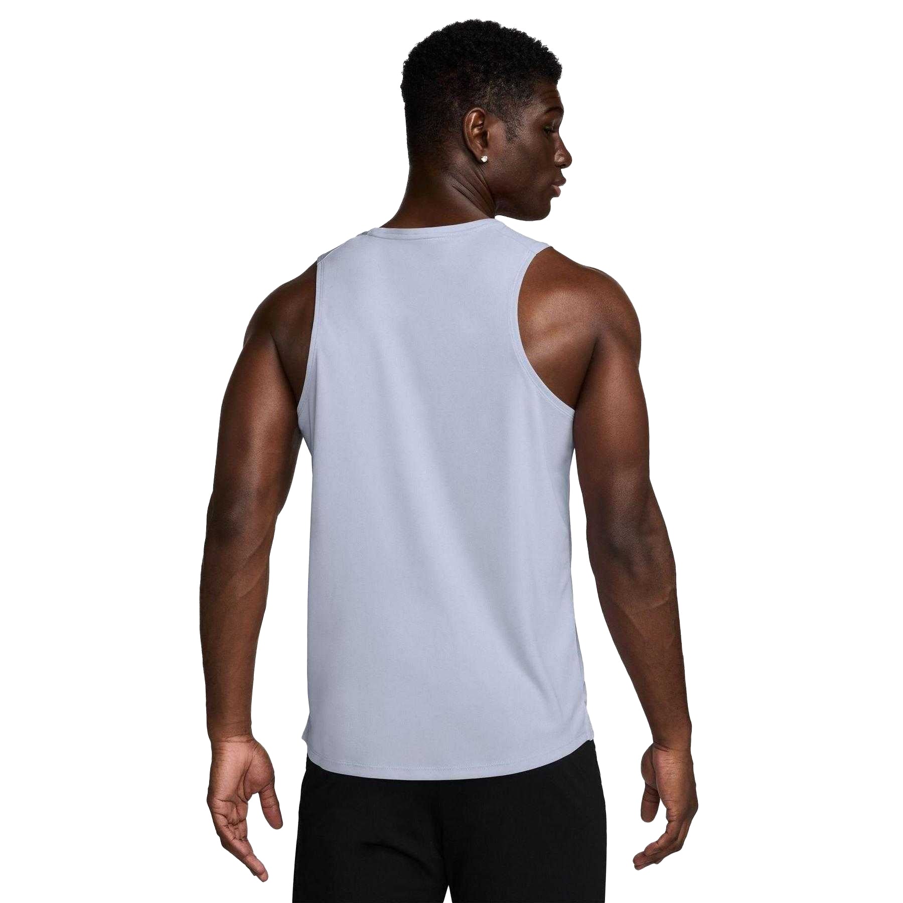 Ghost - Back - Nike Mens Miler Lightweight Running Tank Top