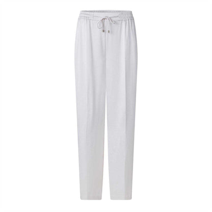 Ivory - Front - Ted Baker Womens-Ladies Fleece Plain Joggers