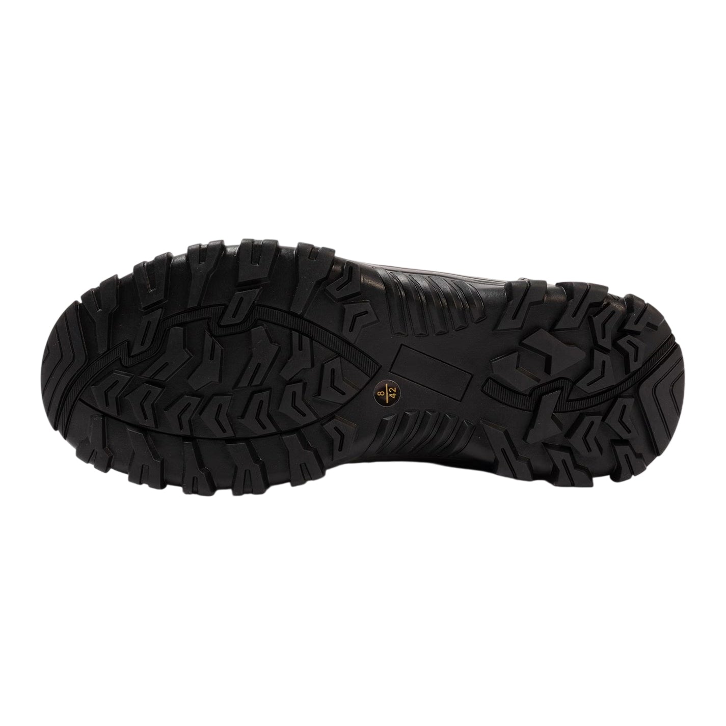 Black - Side - Giorgio Mens Logo Leather Shoes
