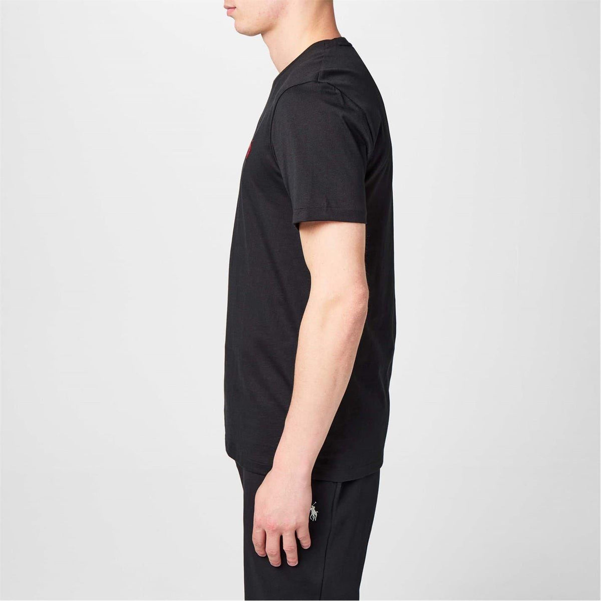 Black - Back - Ralph Lauren Mens Custom Regular T-Shirt