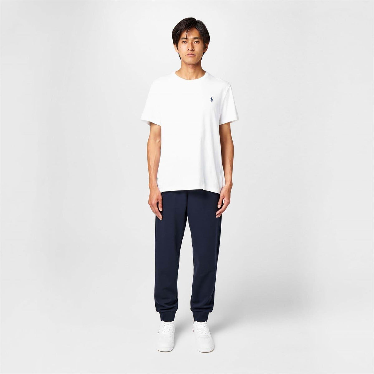 White - Lifestyle - Ralph Lauren Mens Custom Regular T-Shirt