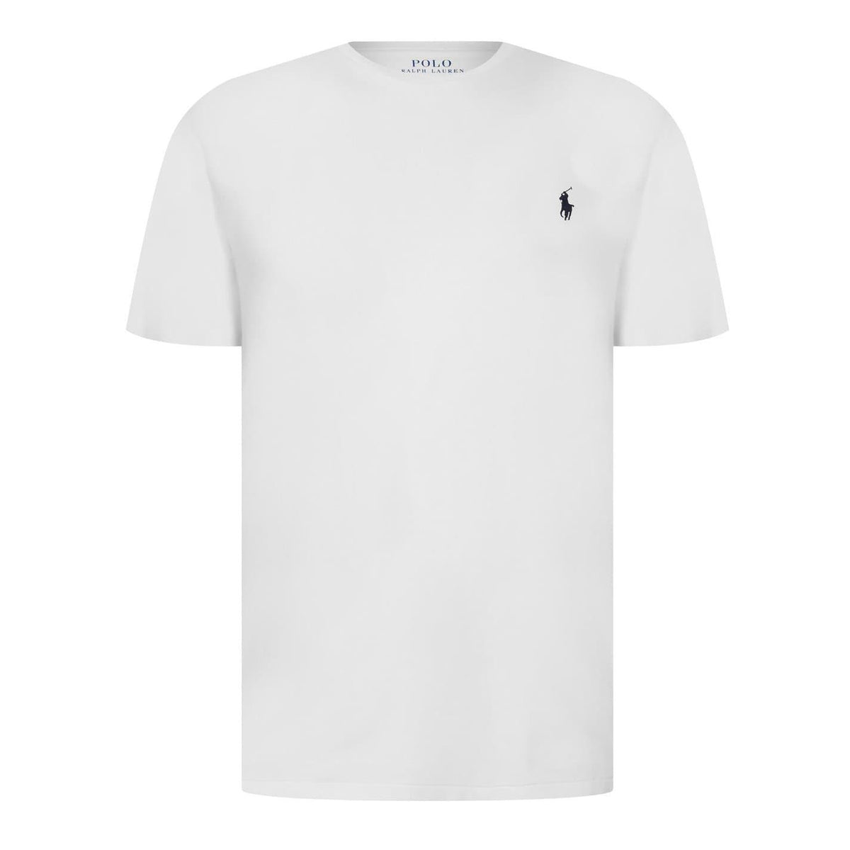 White - Pack Shot - Ralph Lauren Mens Custom Regular T-Shirt