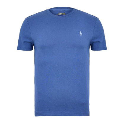 Royal Blue - Front - Ralph Lauren Mens Custom Regular T-Shirt