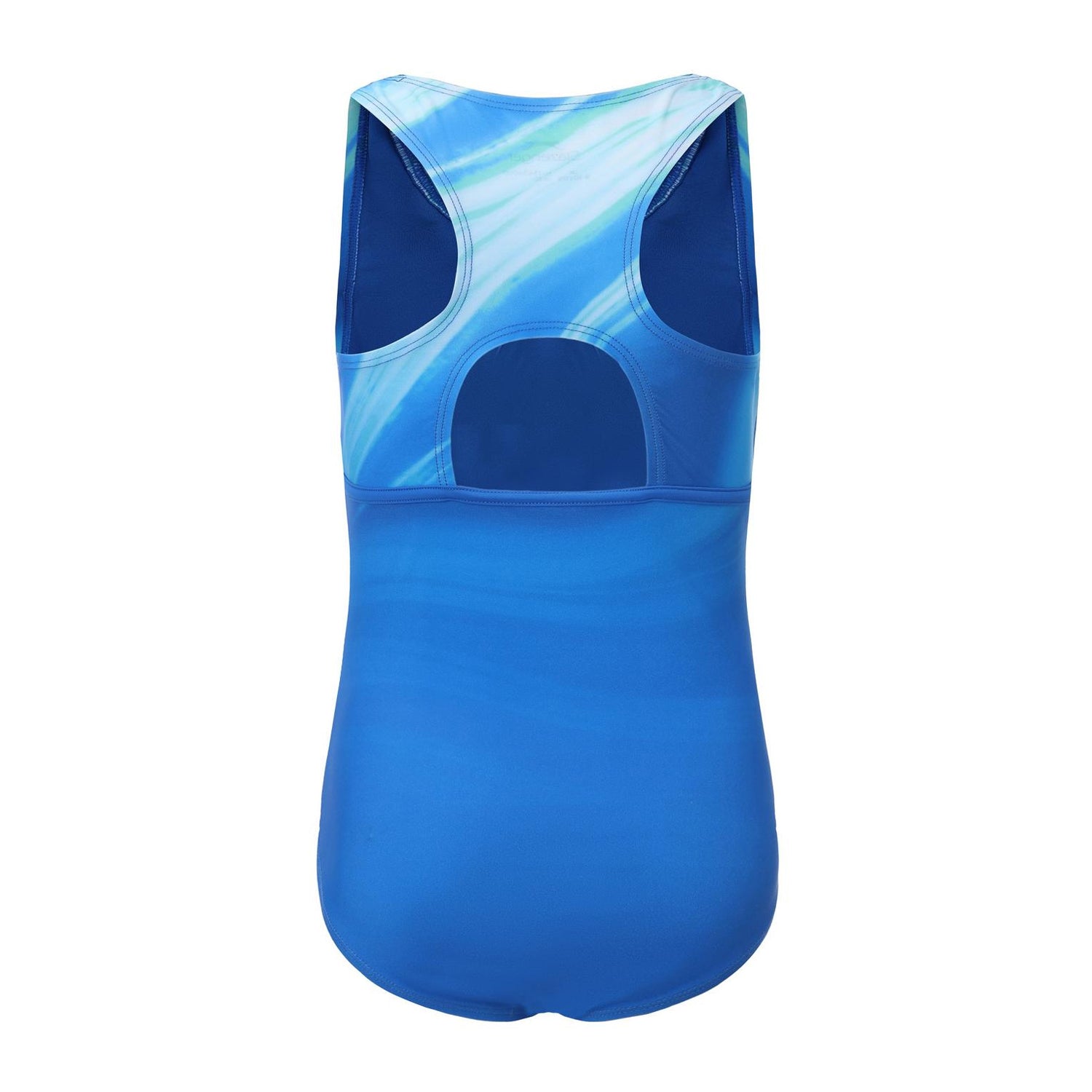 Vibrant - Back - Slazenger Girls Xtra Life Racerback One Piece Swimsuit