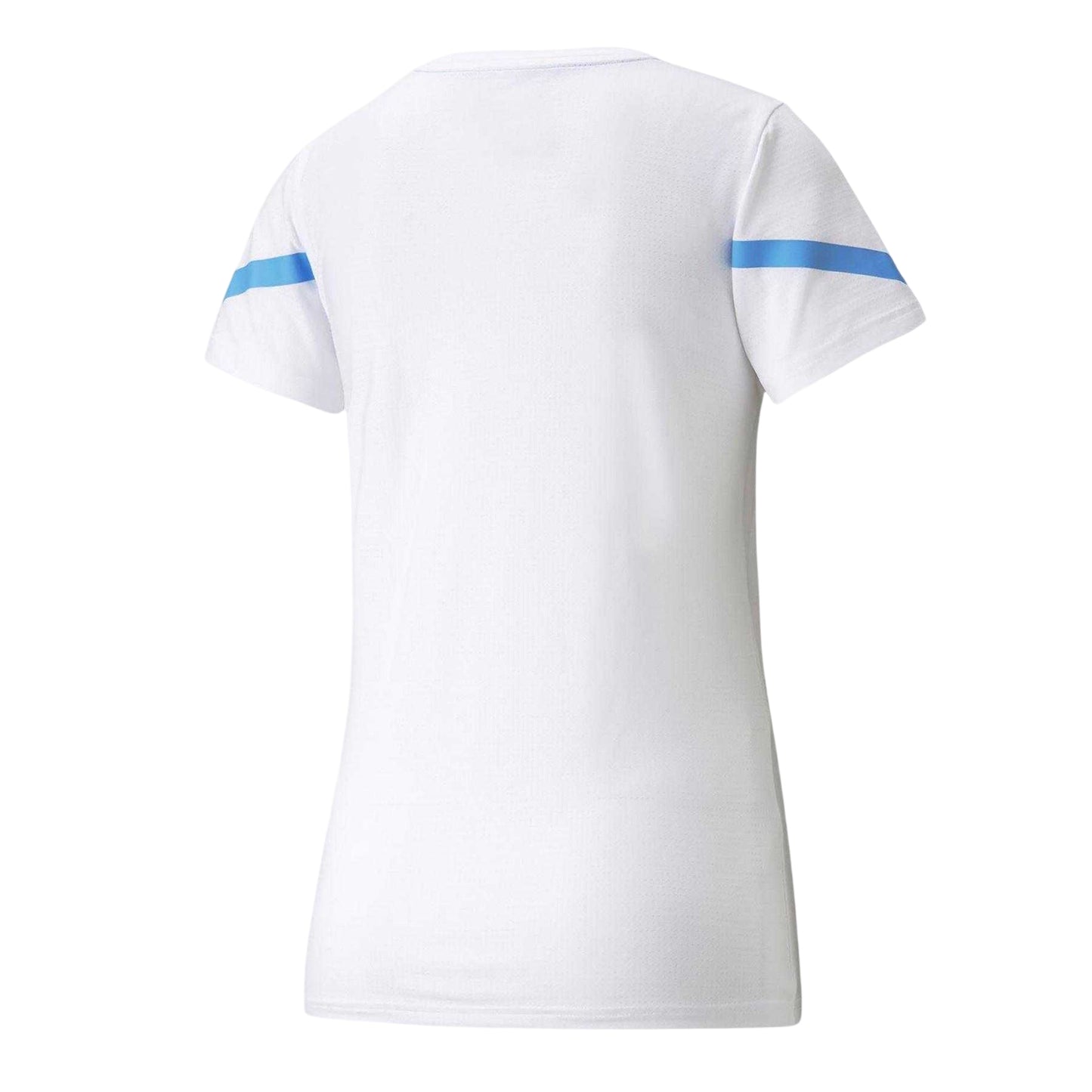 White-Blue - Back - Manchester City FC Womens-Ladies Puma Training Jersey