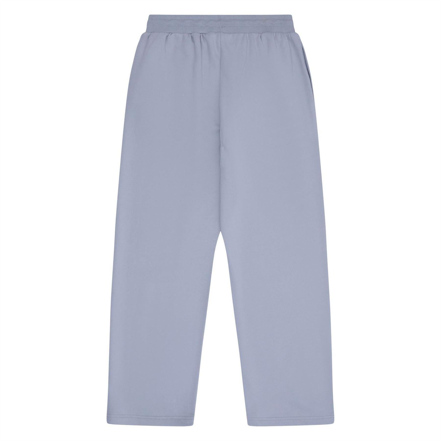 Light Grey - Back - Ellesse Mens Fleece Jogging Bottoms