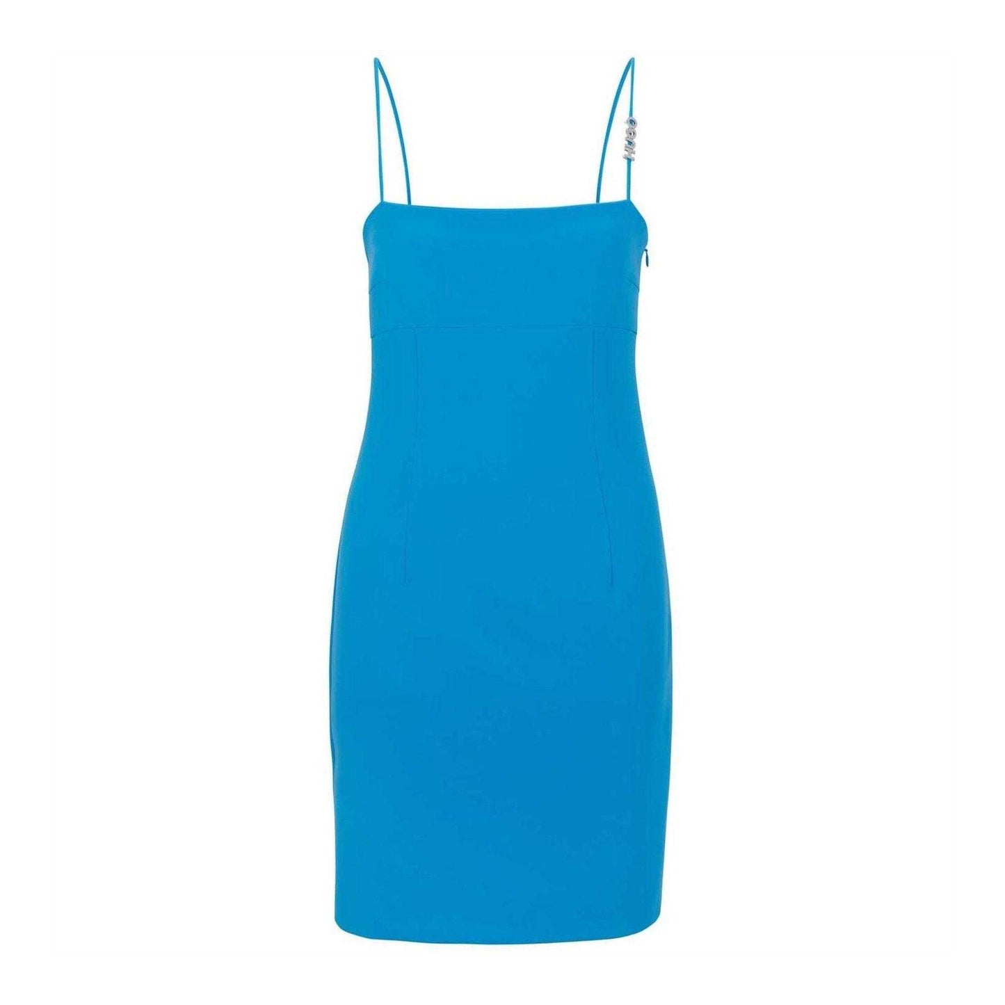 Blue - Front - Hugo Womens-Ladies Recycled Polyester Dress