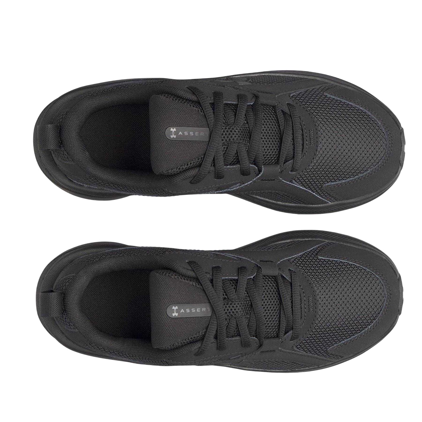 Black - Lifestyle - Under Armour Childrens-Kids Assert 11 Trainers