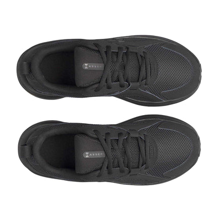 Black - Lifestyle - Under Armour Childrens-Kids Assert 11 Trainers