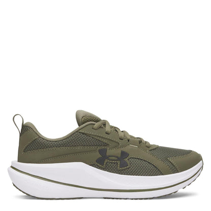 Marine OD Green - Front - Under Armour Childrens-Kids Assert 11 Trainers