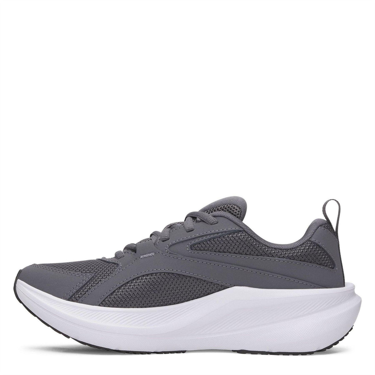 Grey-White - Back - Under Armour Childrens-Kids Assert 11 Trainers