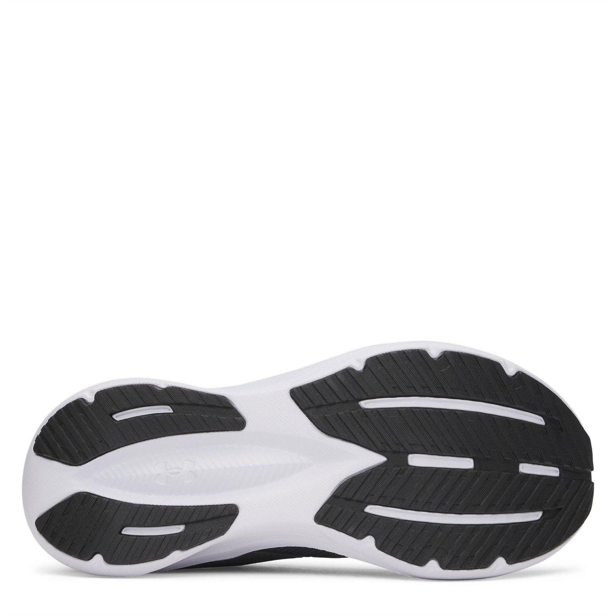 Grey-White - Side - Under Armour Childrens-Kids Assert 11 Trainers