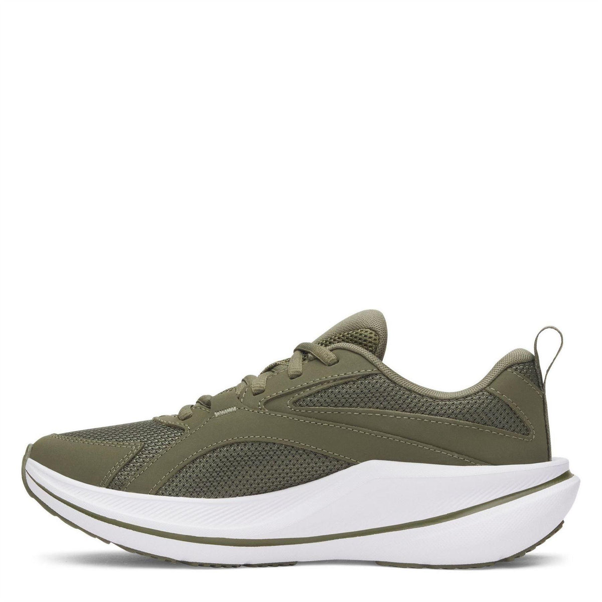 Marine OD Green - Back - Under Armour Childrens-Kids Assert 11 Trainers