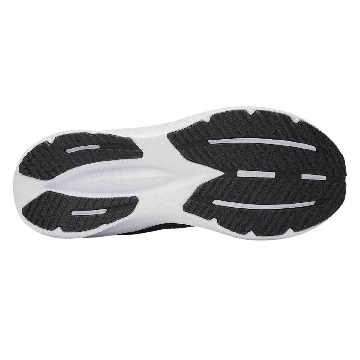 Black-White - Back - Under Armour Childrens-Kids Assert 11 Trainers