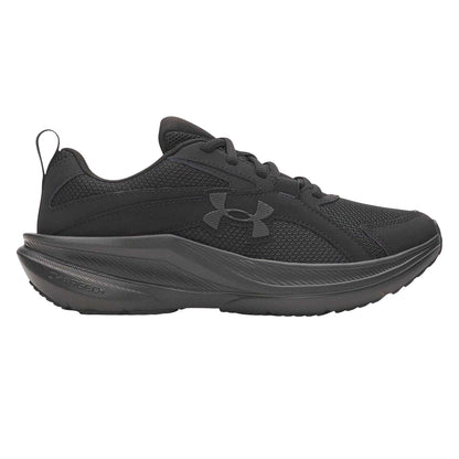 Black - Front - Under Armour Childrens-Kids Assert 11 Trainers
