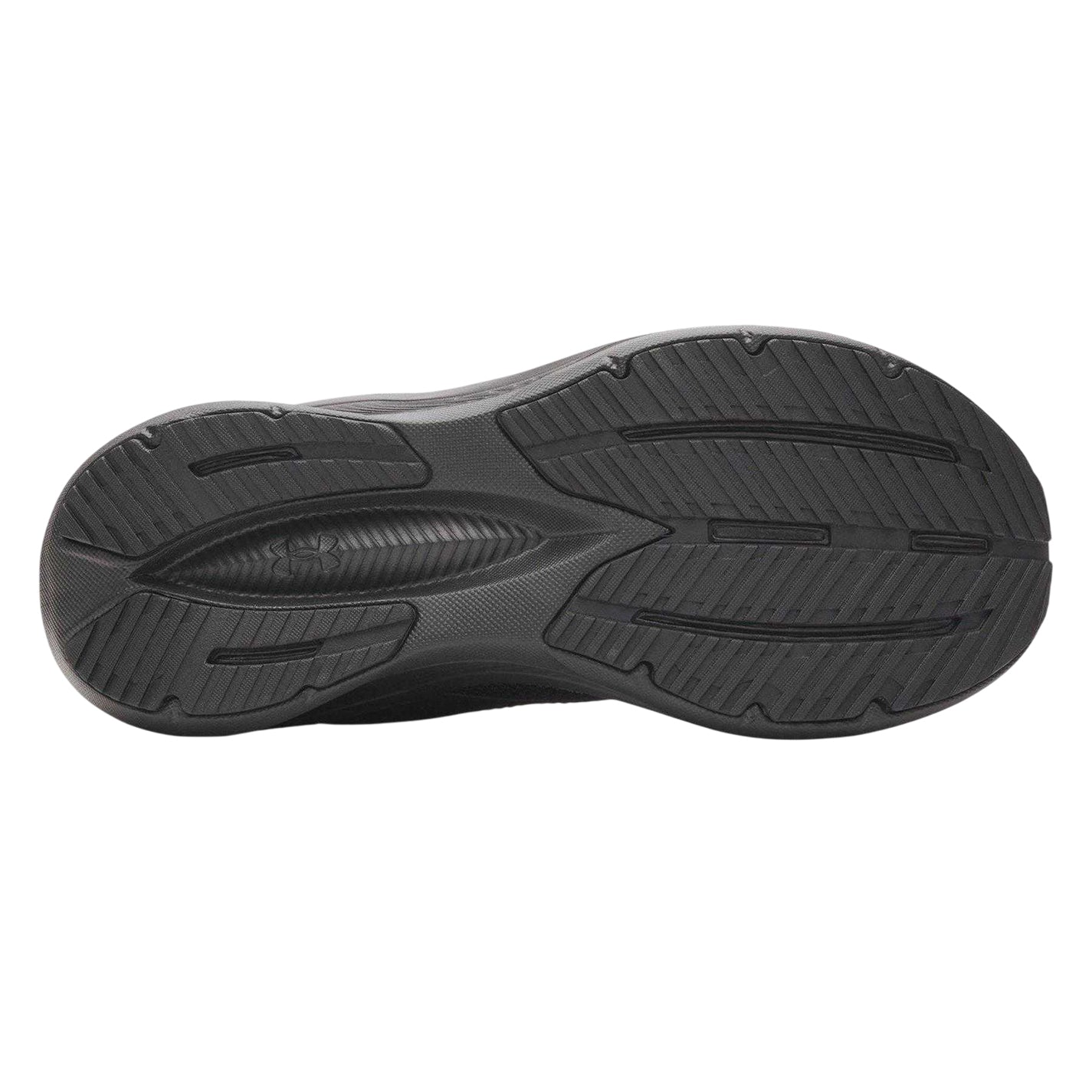 Black - Back - Under Armour Childrens-Kids Assert 11 Trainers