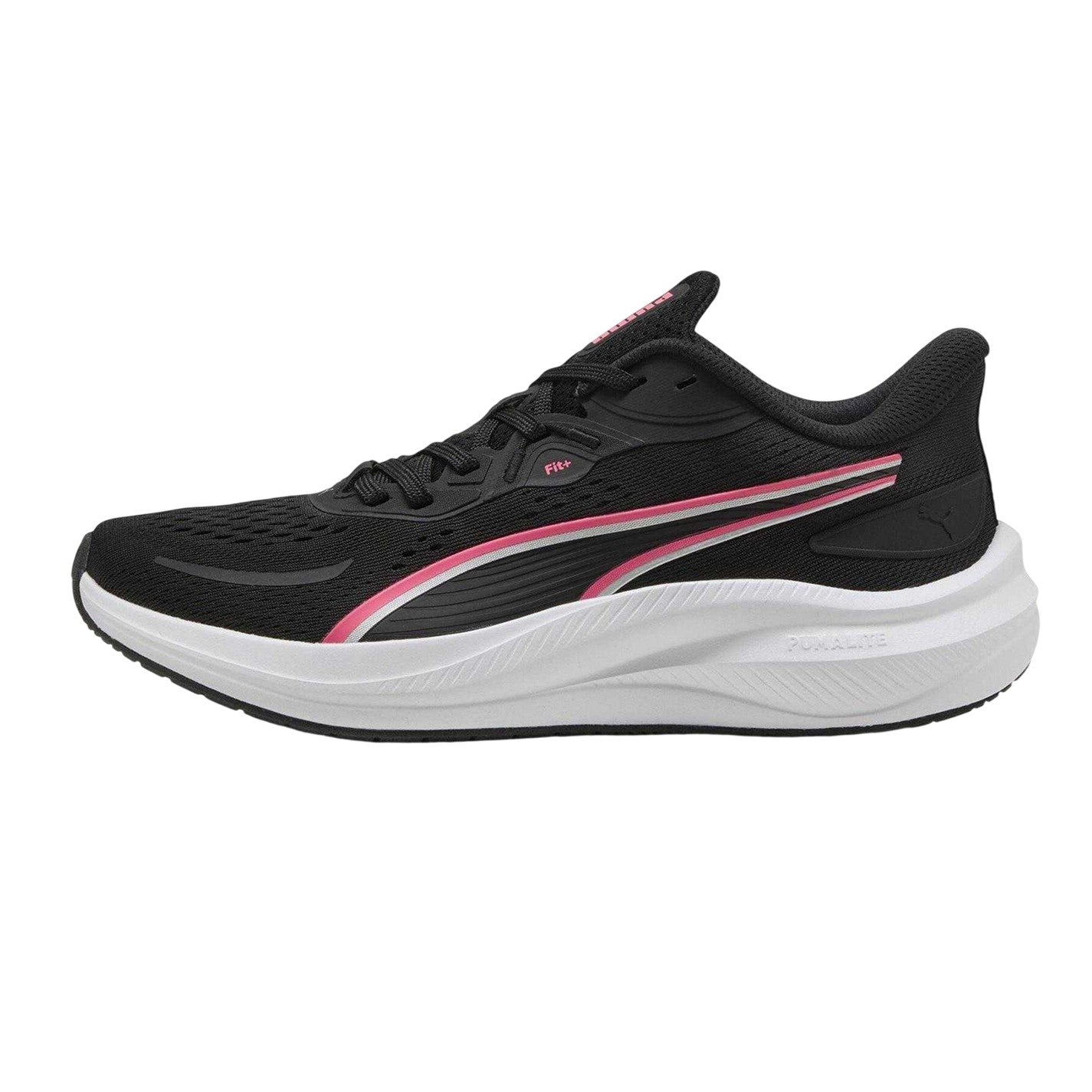Black-Pink - Side - Puma Womens-Ladies Skyrocket 2 Trainers
