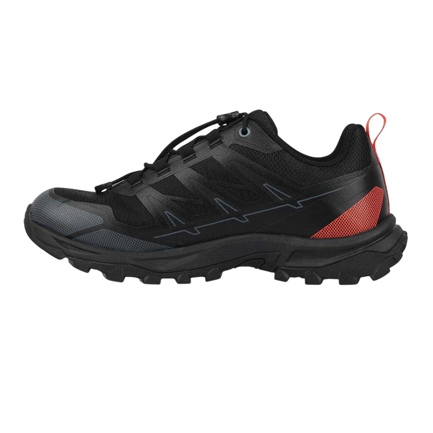 Black - Back - Karrimor Mens Waterproof Mesh Hiking Shoes