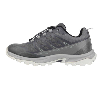 Grey - Back - Karrimor Mens Waterproof Mesh Hiking Shoes