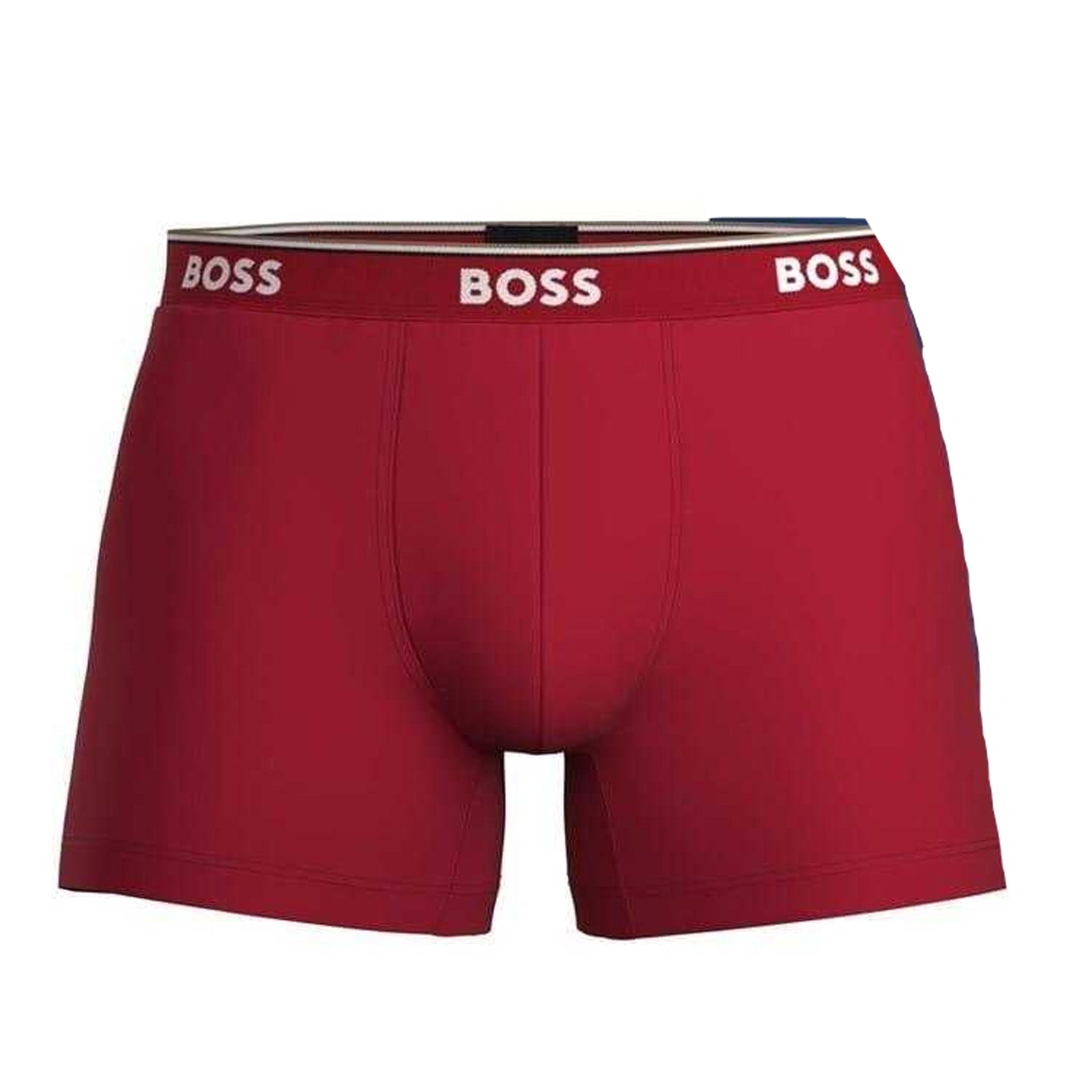 Black-Red-Blue - Back - Boss Mens Boxer Shorts (Pack of 3)