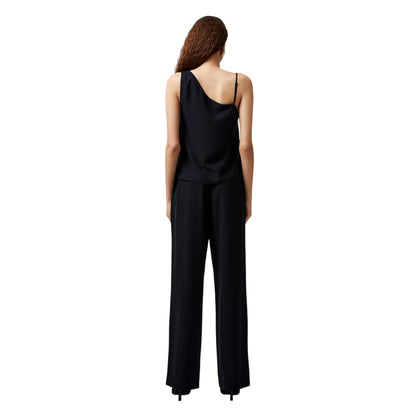 Blackout-Multicoloured - Back - French Connection Womens-Ladies One Shoulder Tank Top