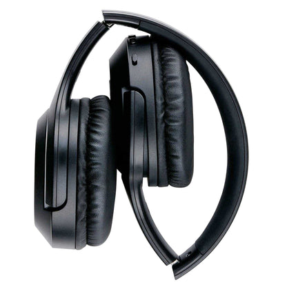 Black - Back - Grundig Foldable Wireless Headphones