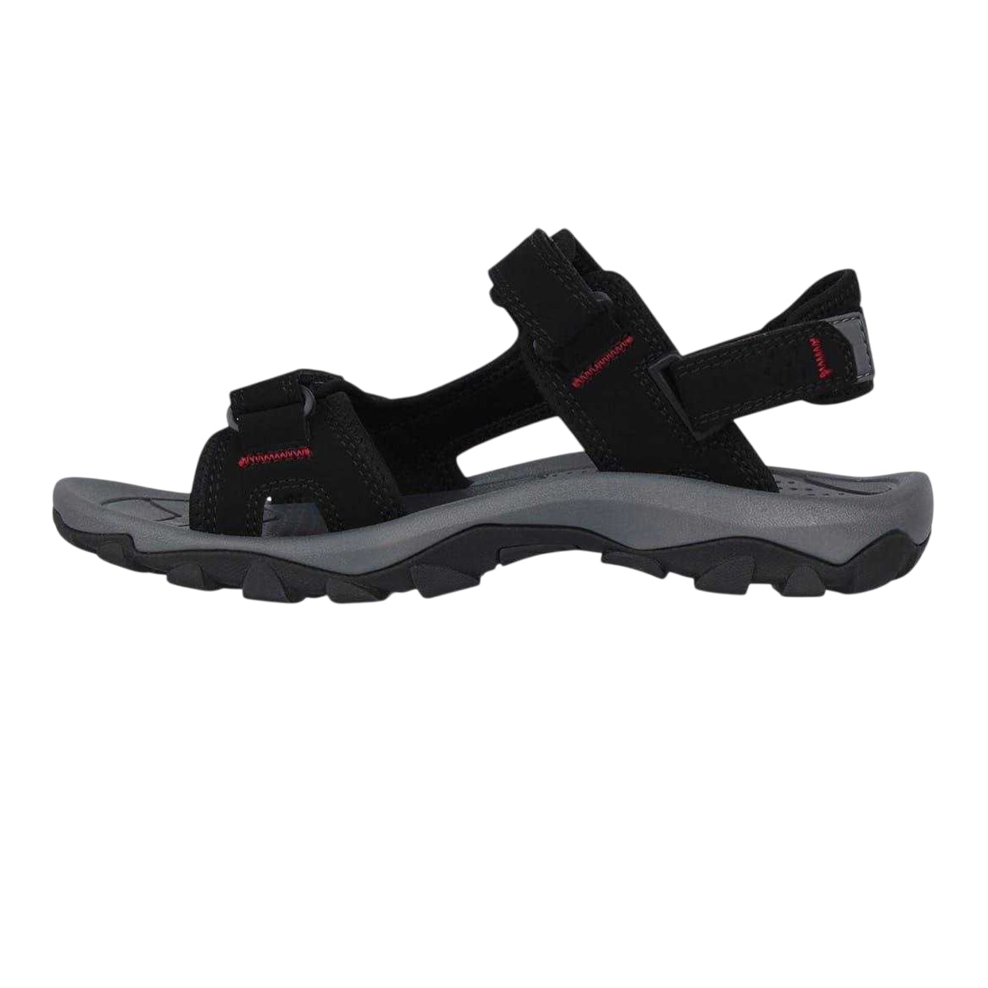 Black - Side - Karrimor Childrens-Kids Antibes Walking Sandals