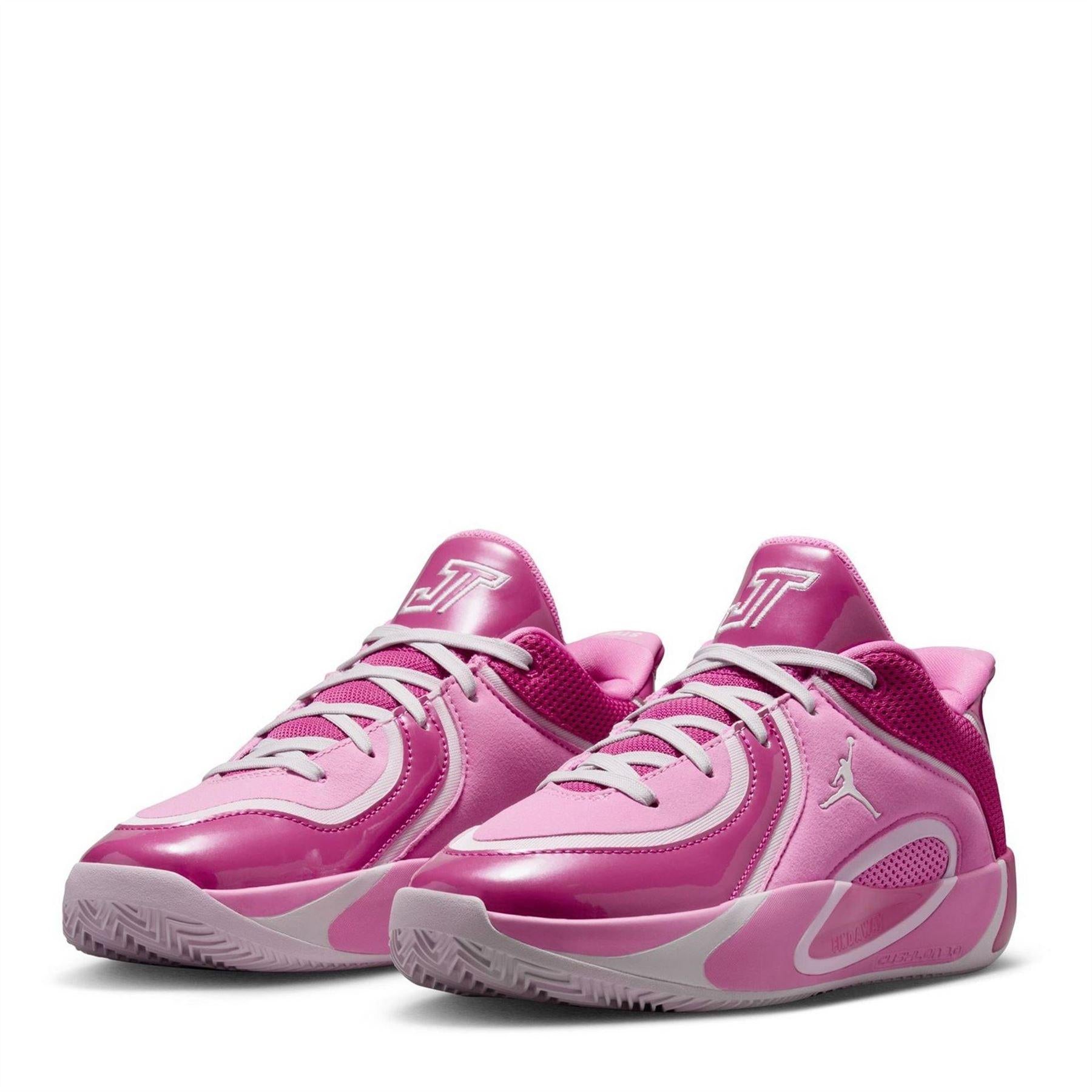 Rose - Lifestyle - Nike Childrens-Kids Air Jordan Tatum 4 Logo Basketball Shoes