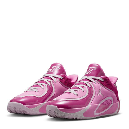 Rose - Lifestyle - Nike Childrens-Kids Air Jordan Tatum 4 Logo Basketball Shoes