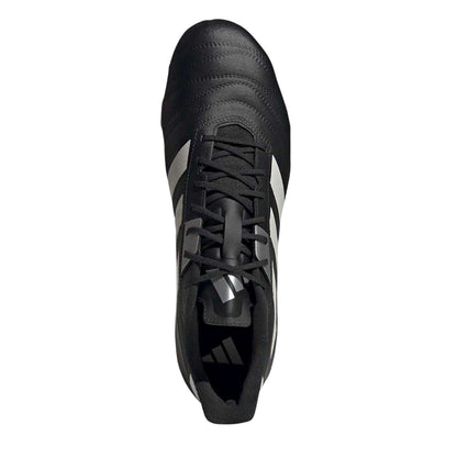 Black-Silver - Lifestyle - Adidas Mens Kakari Elite Reinforced Toe Soft Ground Rugby Boots