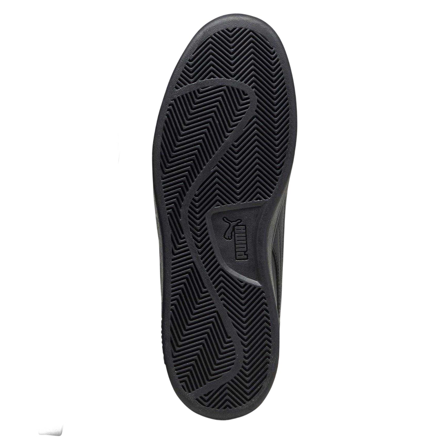 Black-Grey - Back - Puma Mens Smash 3.0 Suede Water Resistant Trainers