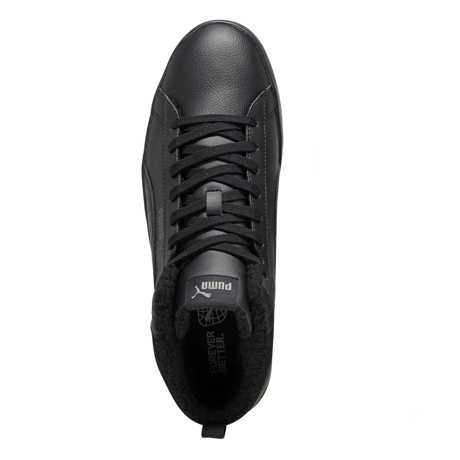 Black-Grey - Lifestyle - Puma Mens Smash 3.0 Suede Water Resistant Trainers