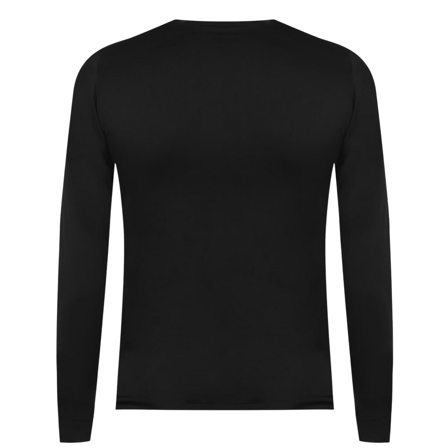 Black - Back - Campri Mens Thermal Long-Sleeved Base Layer Top