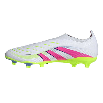 White - Side - Adidas Mens Predator League Firm Ground Football Boots