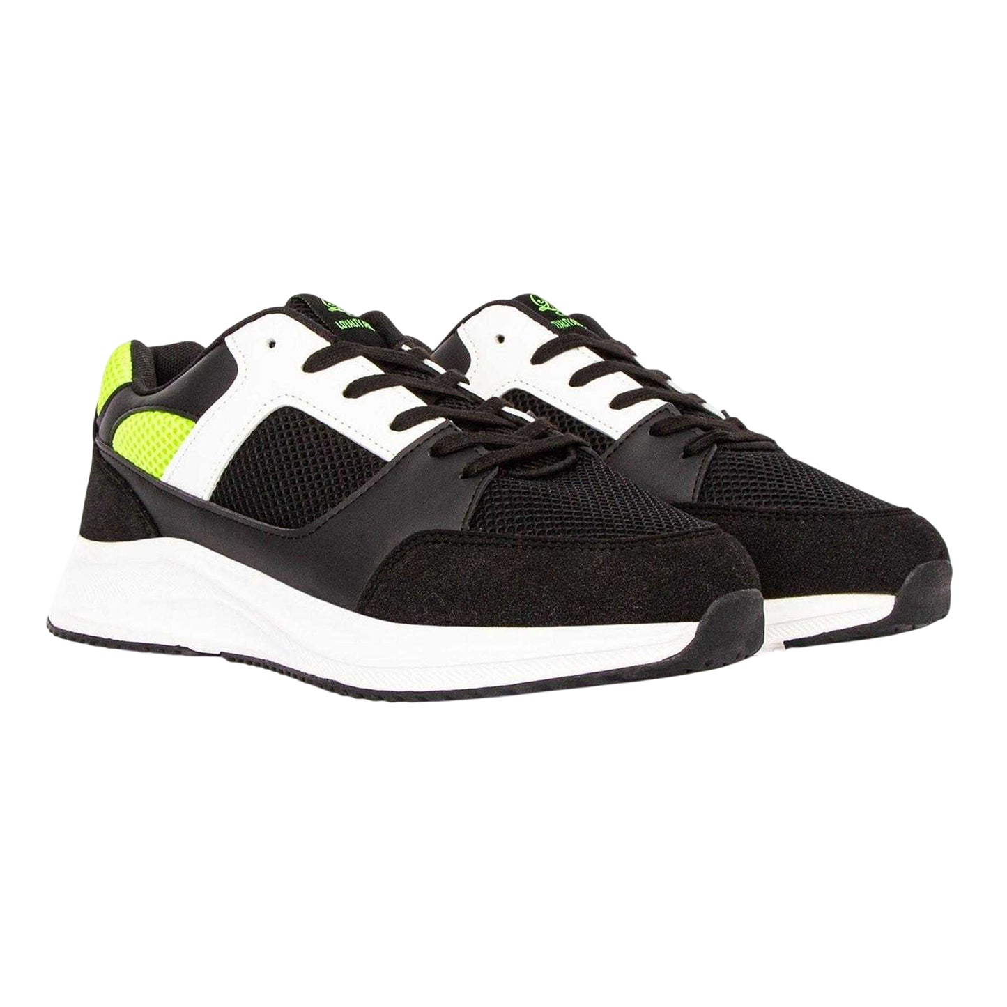 Blue-Yellow - Side - Loyalty & Faith Mens Contrast Trainers