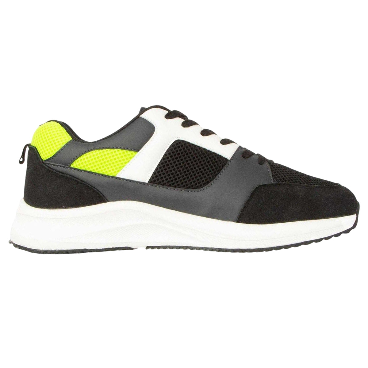 Blue-Yellow - Front - Loyalty & Faith Mens Contrast Trainers