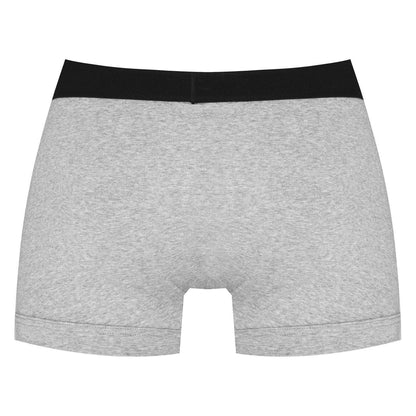 Grey - Side - Tom Ford Mens Logo Boxer Shorts (Pack of 2)