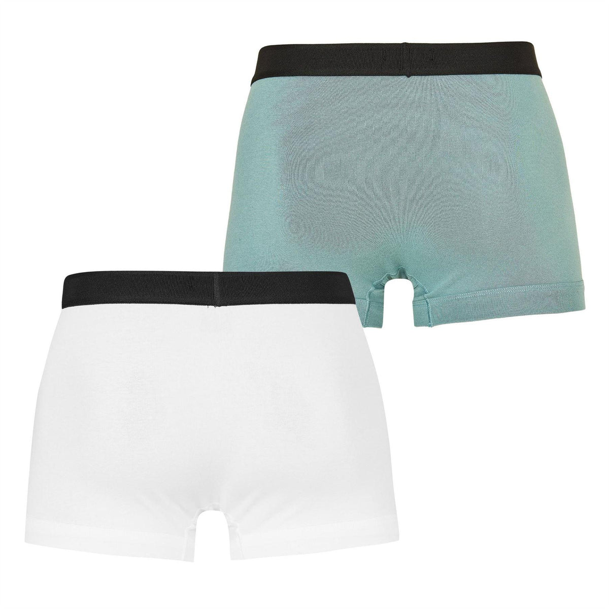 White-Teal - Back - Tom Ford Mens Logo Boxer Shorts (Pack of 2)