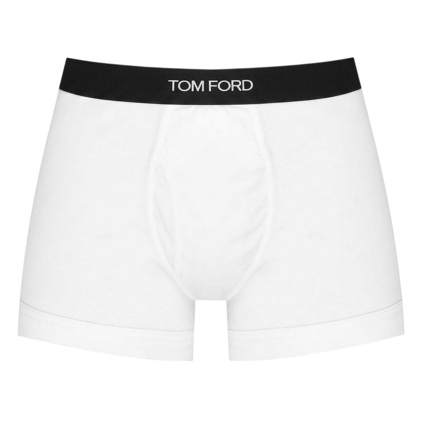 White - Side - Tom Ford Mens Logo Boxer Shorts (Pack of 2)