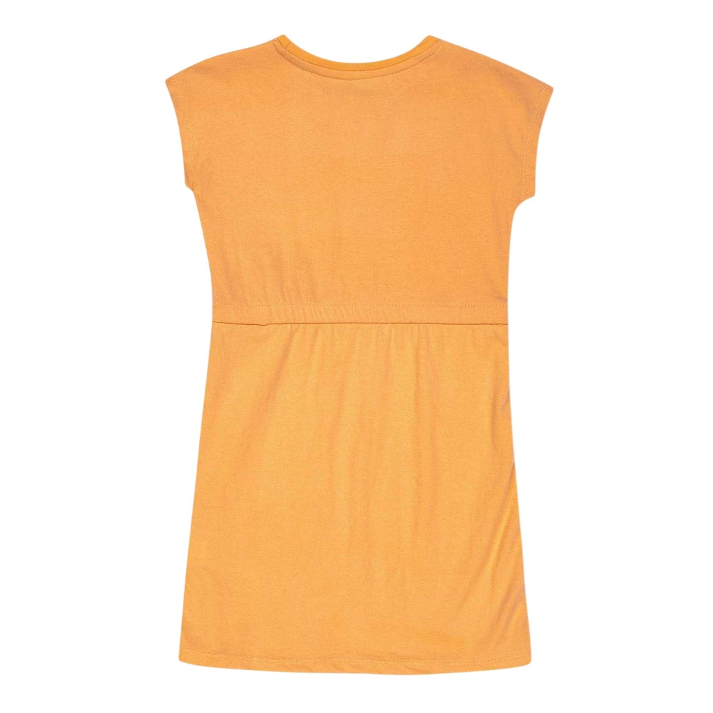 Cantaloupe - Back - Reebok Girls Logo Relaxed Fit Dolman T-Shirt Dress