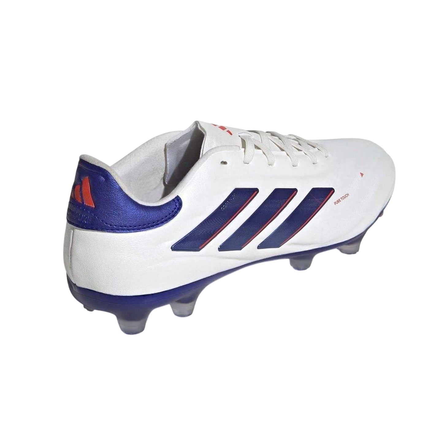 White-Blue - Back - Adidas Mens Copa Pure 2 Elite Leather Firm Ground Football Boots