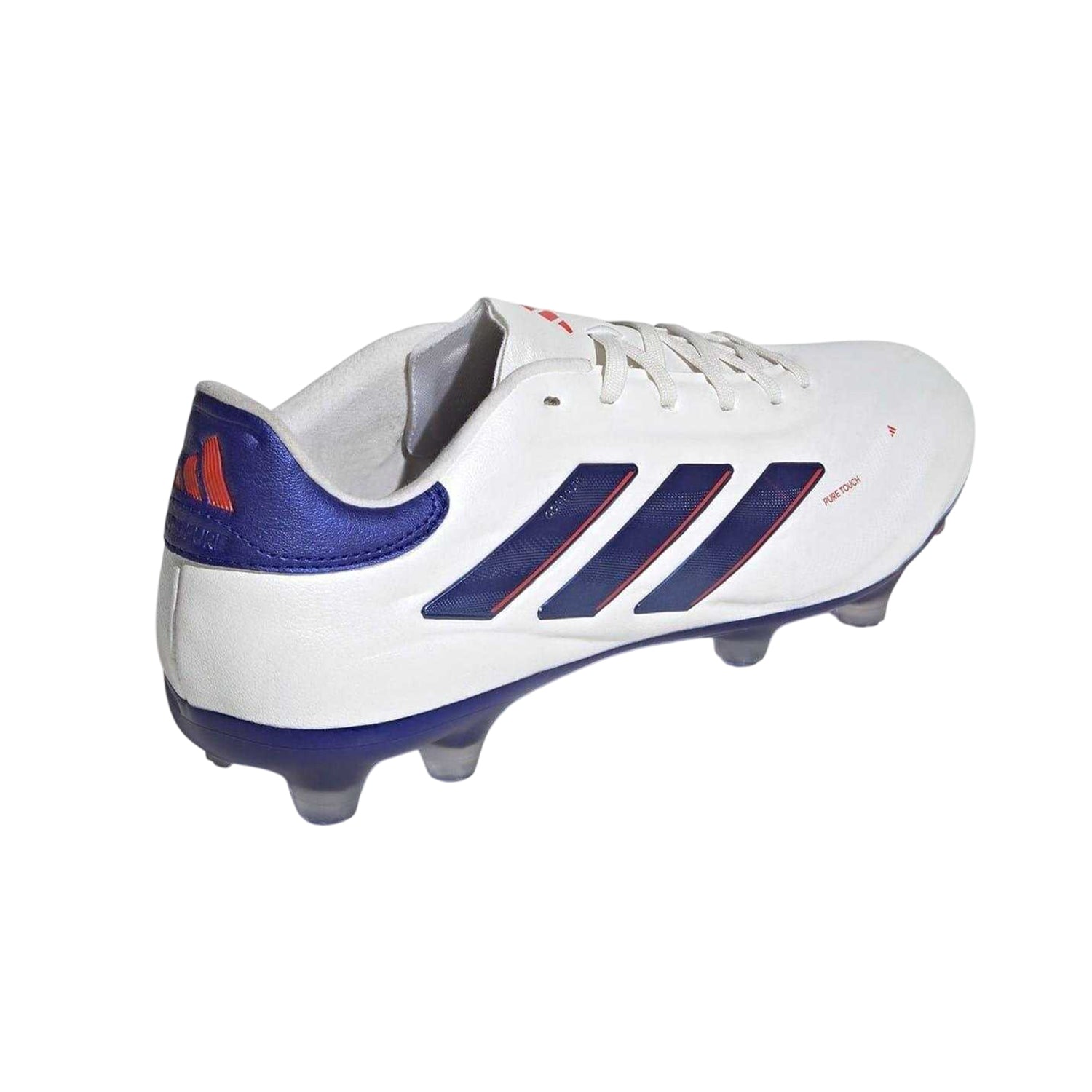 White-Blue - Back - Adidas Mens Copa Pure 2 Elite Leather Firm Ground Football Boots