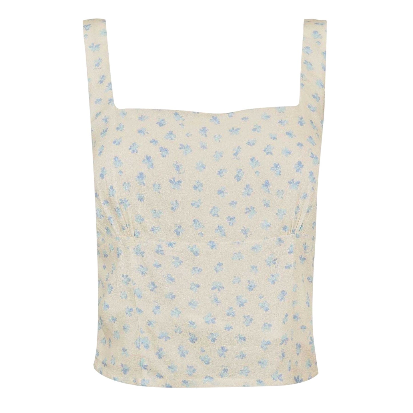 Multicoloured - Front - Jack Wills Womens-Ladies Floral Fitted Crop Top